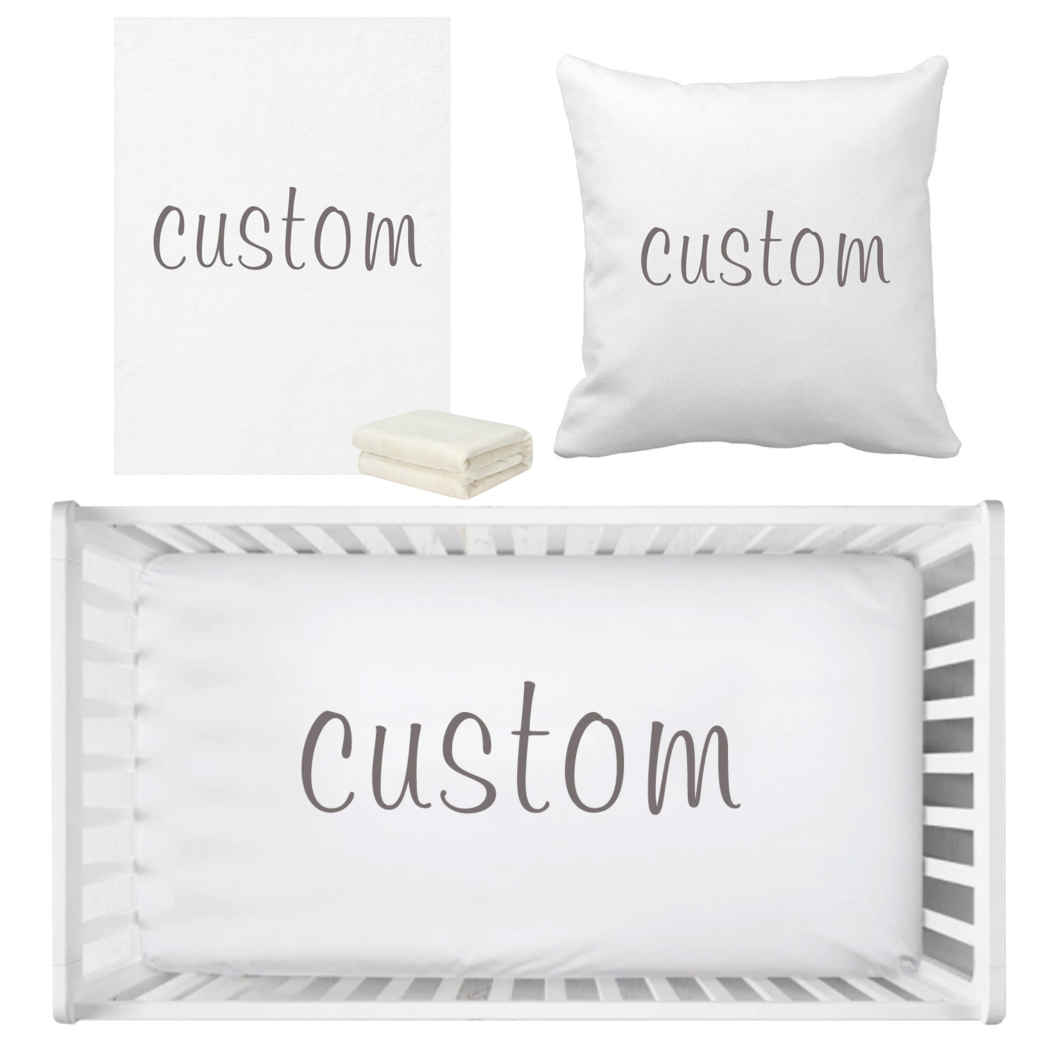 Baby Nursery Sale - LVYZIHO Custom Name / Image Baby