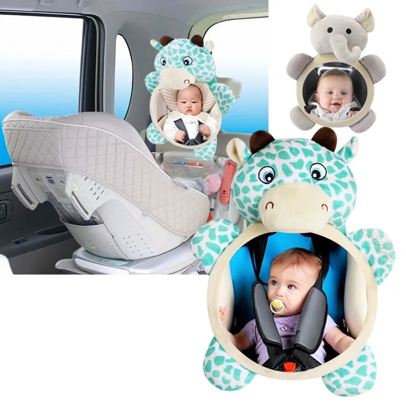 Wearable Baby Monitor - Baby Car Mirror Safety Car Seat