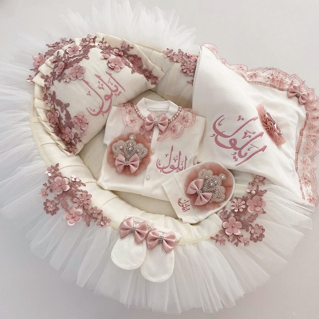 Baby Nursery Sale - Dollbling 5pcs Newborn Welcome Home Outfits