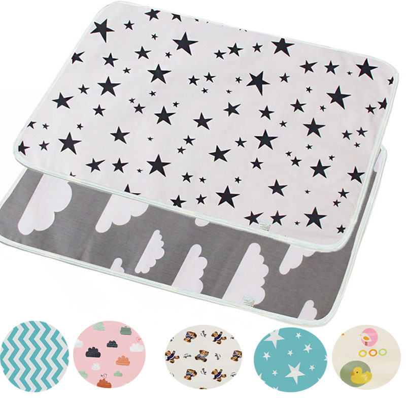 Baby Mattress Waterproof - Waterproof Reusable Newborn Baby Diaper Changing
