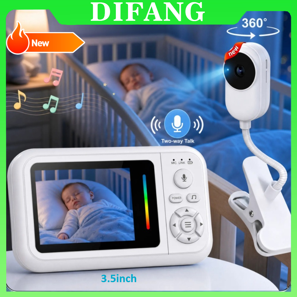 Wearable Baby Monitor - New No WiFi Video Baby Monitor
