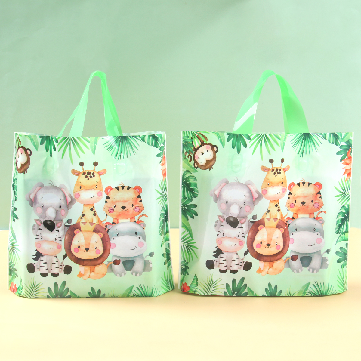 Baby Nursery Jungle Theme - 25/50pcs Safari Gift Bags Non Woven