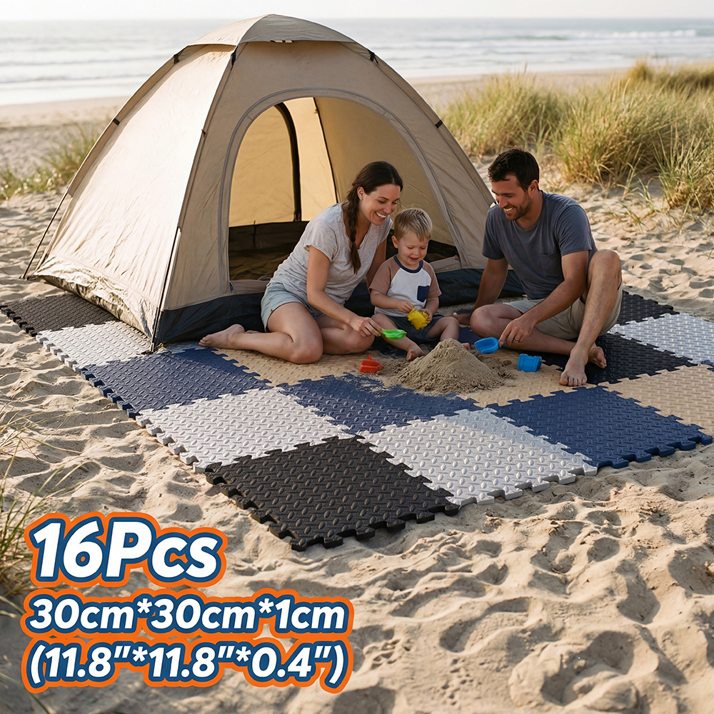 Baby Mattress Waterproof - 8Pcs/16Pcs 30x30x1cm Baby Puzzle Floor Mat