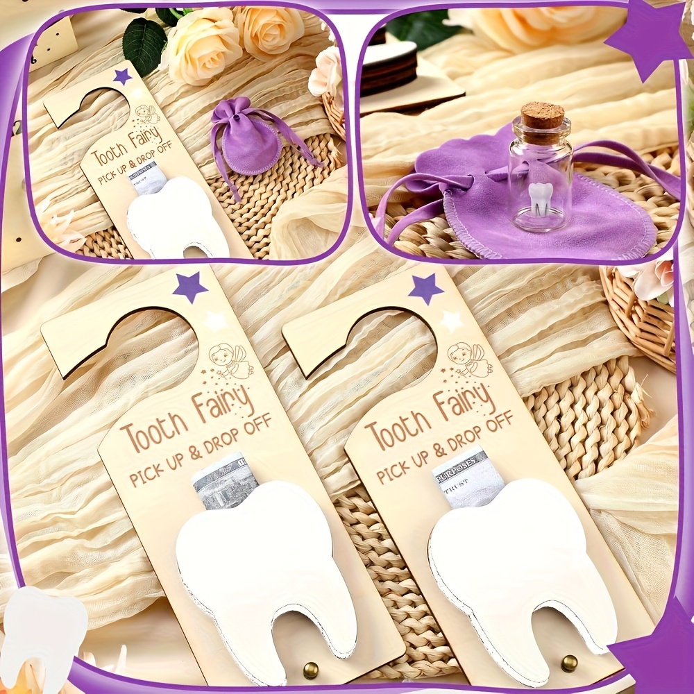 Baby Keepsake Box - Tooth Fairy Door Sign Decoration, Baby