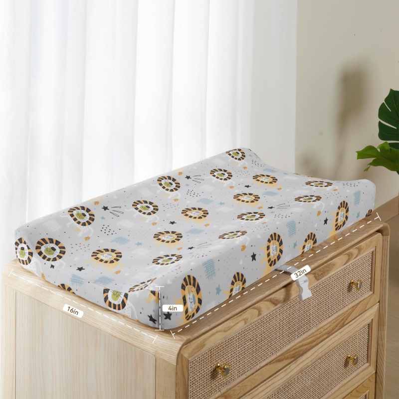 Baby Nursery Colors - 2-Pack Baby Changing Pad Cover Crib