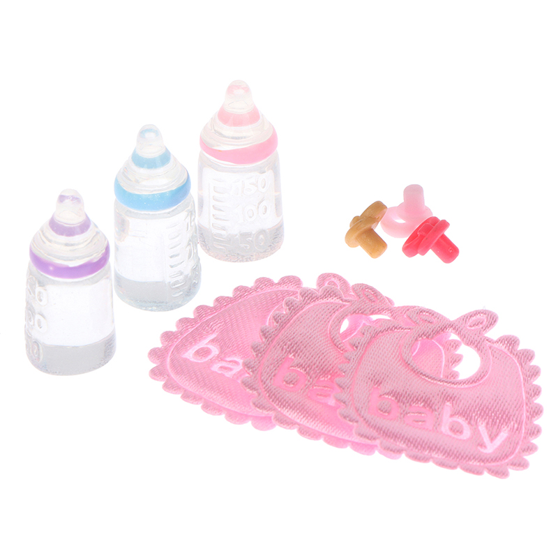 Baby Nursery Items - 3PCS 1:12 Dolls House Miniature Baby