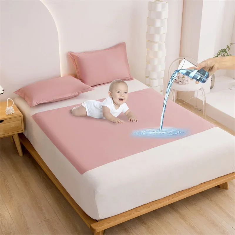 Baby Mattress Waterproof - Waterproof Cloth Washable Diapering Mat for