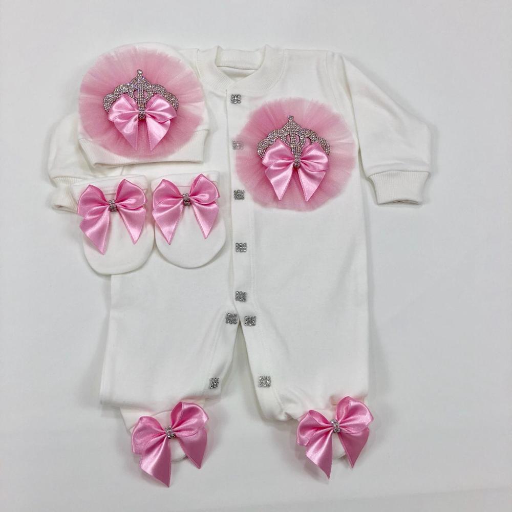 Baby Nursery Outfits - 3pcs Newborn Baby Coming Home Outfit