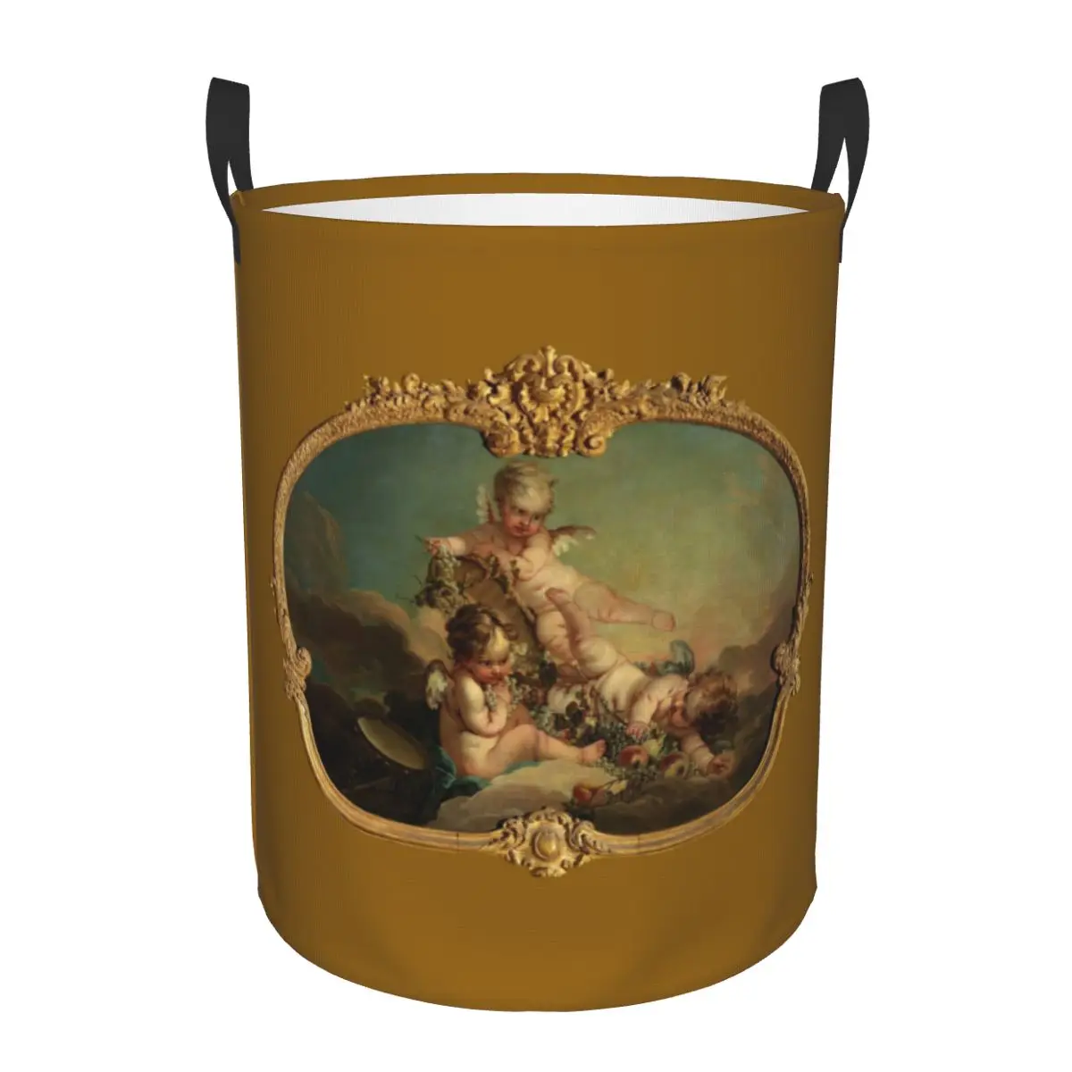 Laundry Hamper Nursery - Custom Autumn Allegory Collapsible Laundry Hamper