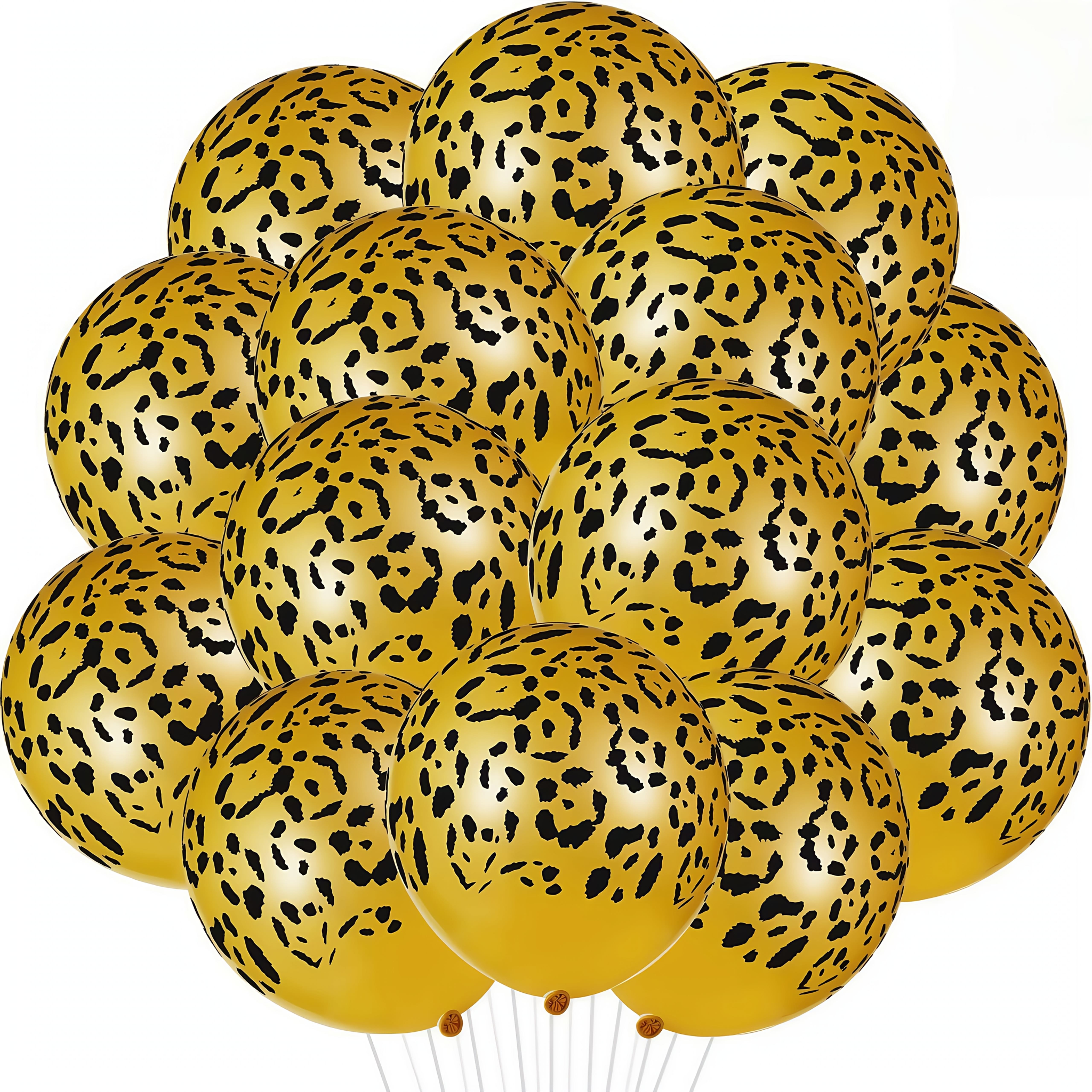 Baby Nursery Jungle Theme - Leopard Balloons Cheetah Animal Print Balloons