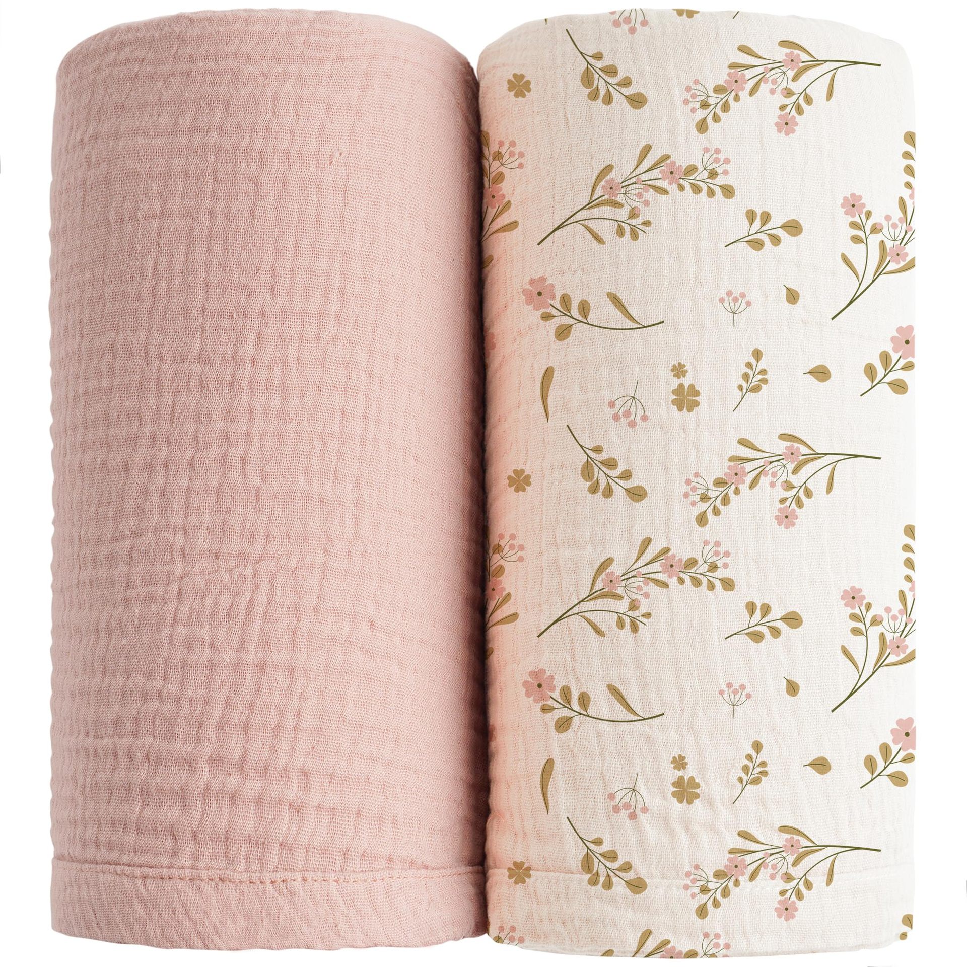 Baby Nursery Sale - 2PC/Set Baby Swaddle Blanket Bedding Soft