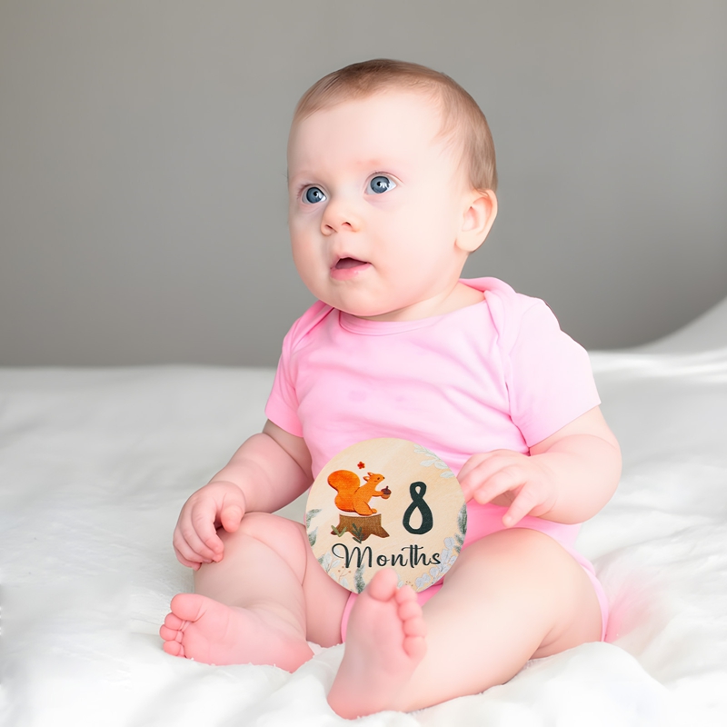 Newborn Baby Growth Milestones - Milestone Card Set recension och pris