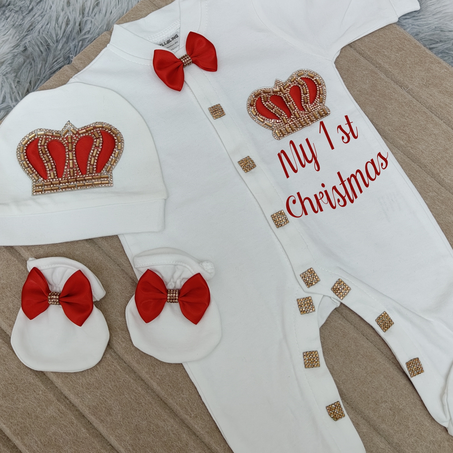 Dollbling Pearly Crown Onederf - Baby Nursery Outfits recension och pris