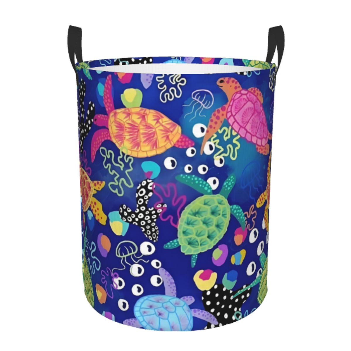 Custom Funny Colorful Sea Turt - Laundry Hamper Nursery recension och pris