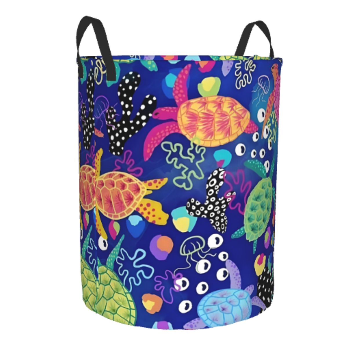 Custom Funny Colorful Sea Turt - Laundry Hamper Nursery recension och pris