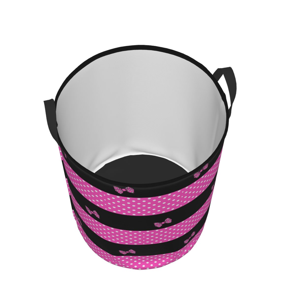 Custom Pink Minnie Polkadots L - Laundry Hamper Nursery recension och pris
