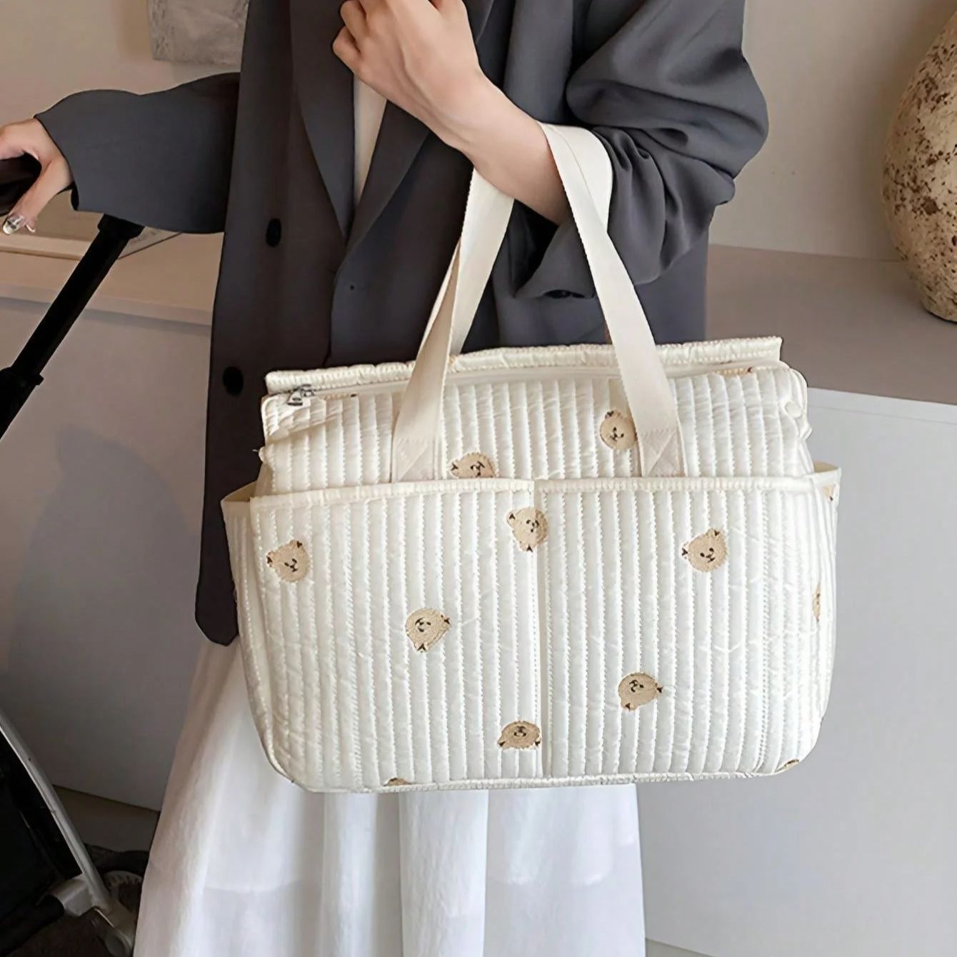 New High-capacity Mummy Bag Em - Baby Bag Nursery recension och pris