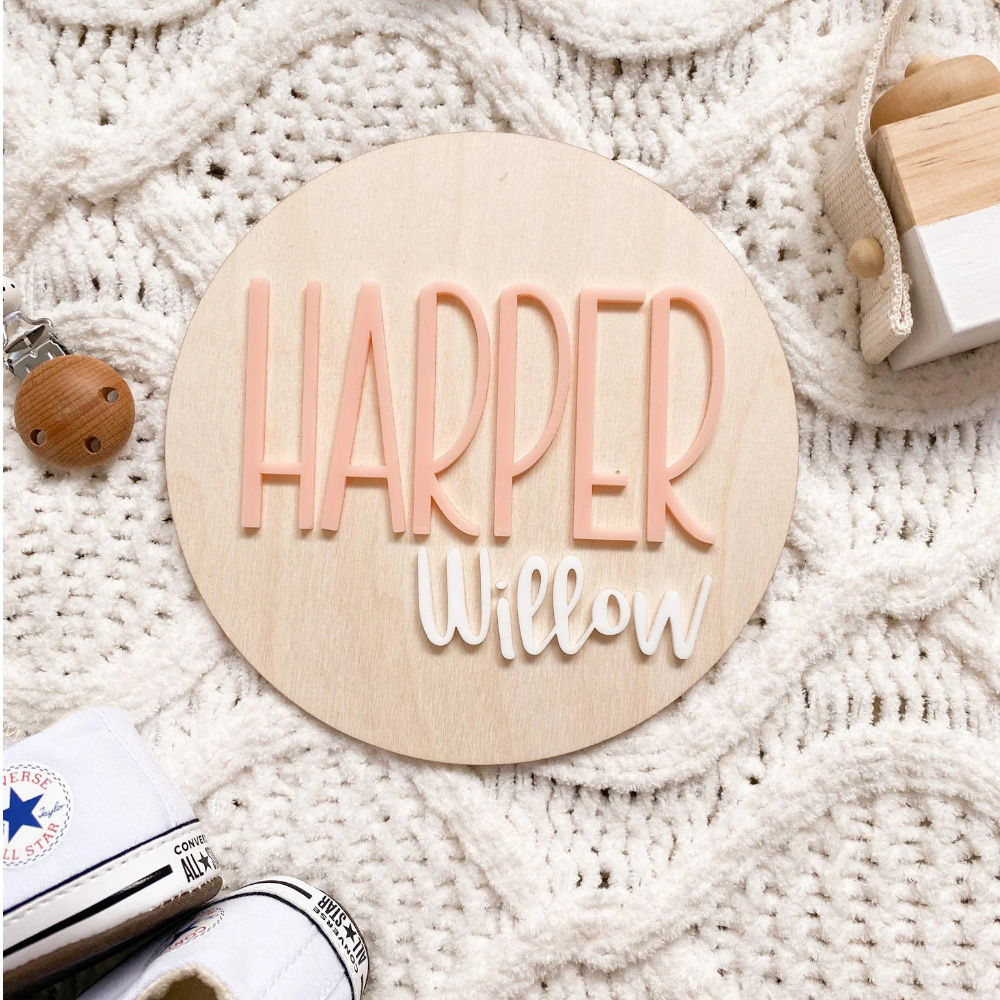 Personalised Birth Announcemen - Baby Nursery Usa recension och pris