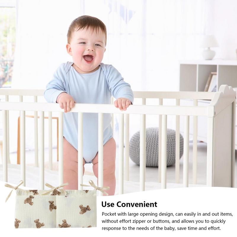 Baby Crib Organizer Cot Caddy  - Baby Bag Nursery recension och pris