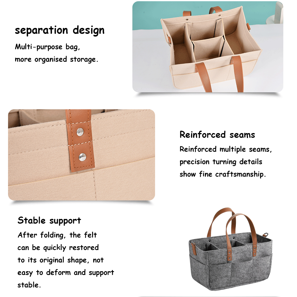 Automobiles Baby Felt Storage  - Baby Bag Nursery recension och pris
