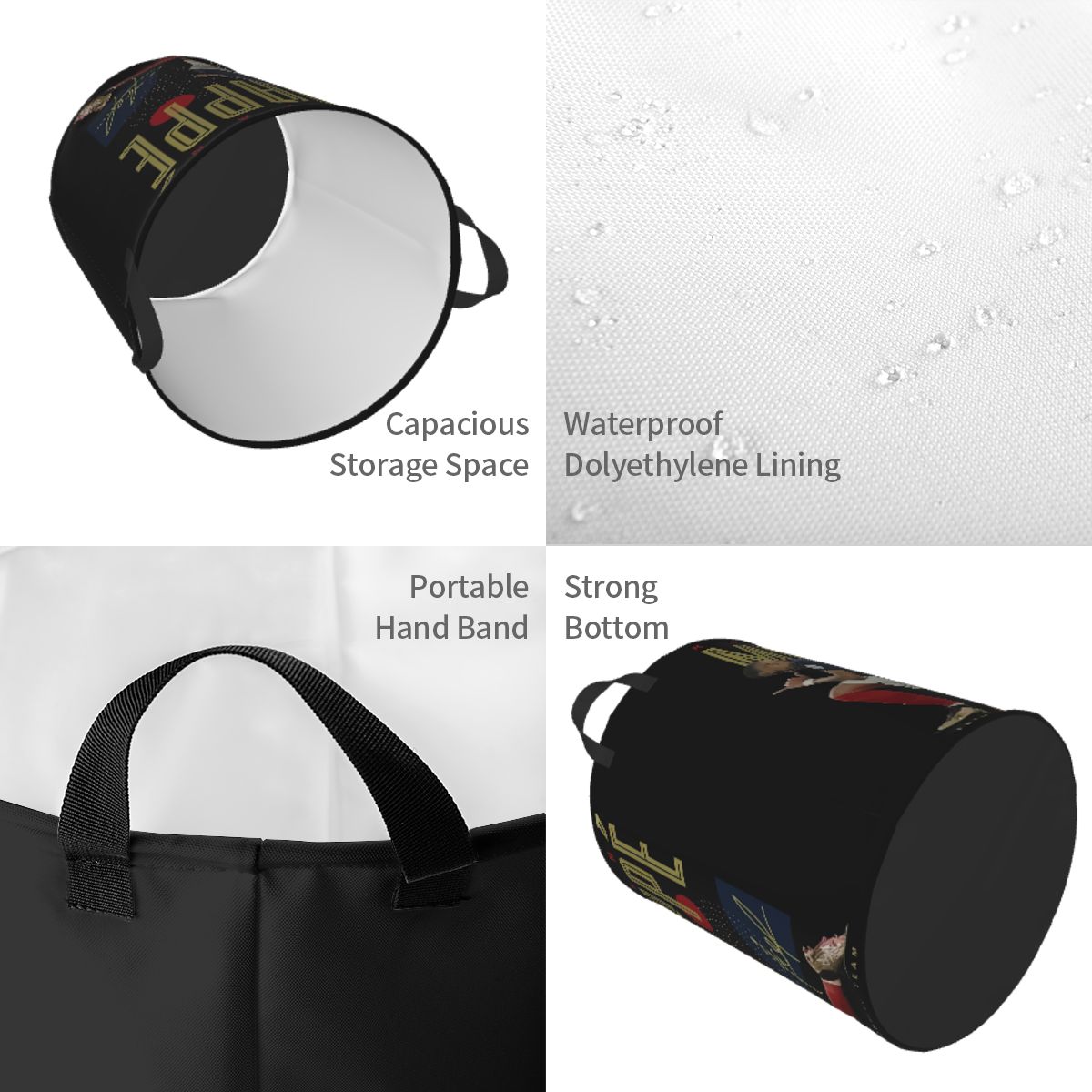 Custom Mbappes KM Football Soc - Laundry Hamper Nursery recension och pris