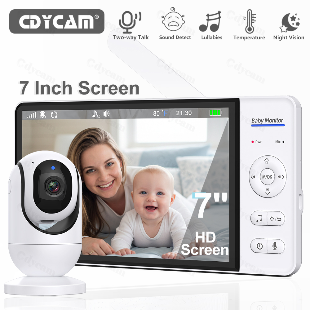 7.0'' Video Baby Monitor 720P  - Wearable Baby Monitor recension och pris