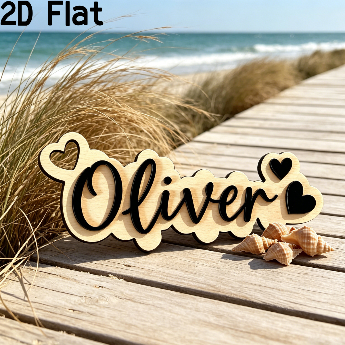 1Pc Custom Love Decor Wooden A - Baby Nursery Usa recension och pris