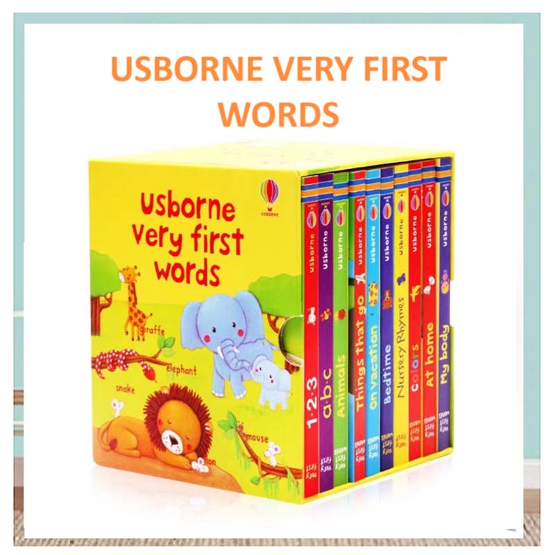 Usborne Very First Words 10 Ba - Baby Nursery Colors recension och pris