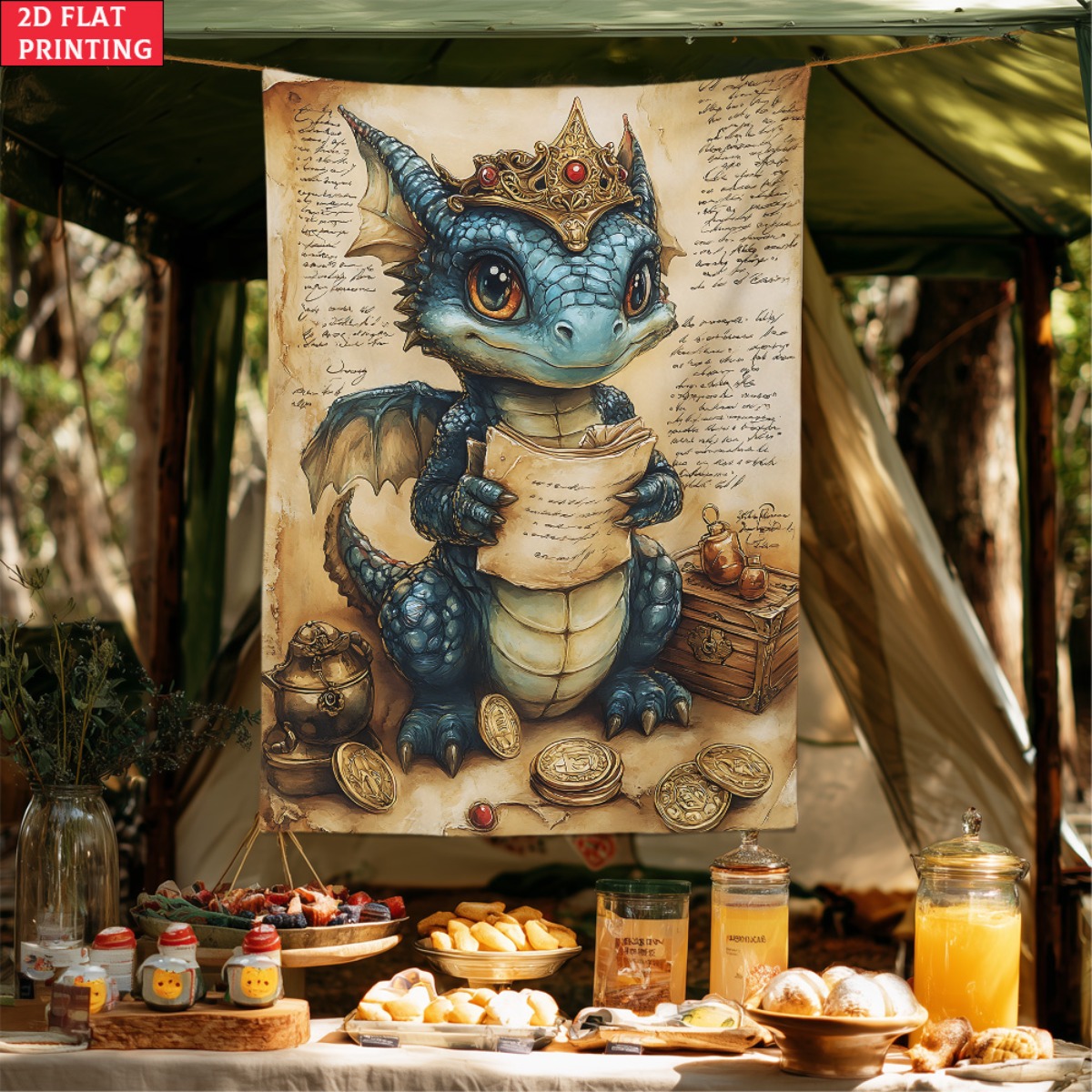 Dragon baby crown treasure fan - Baby Nursery Hanging Decor recension och pris