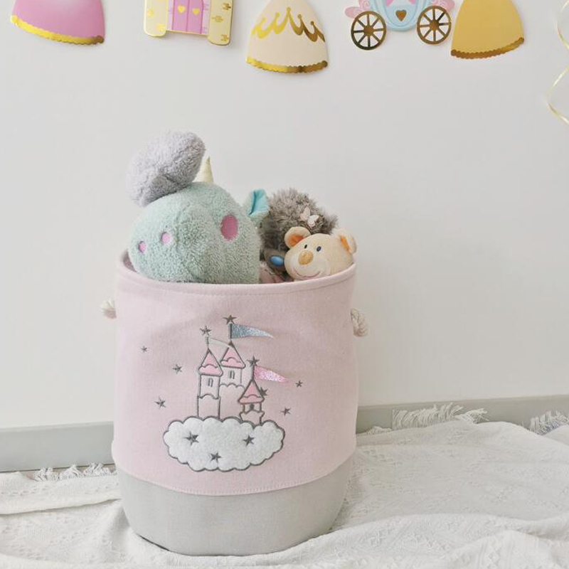 Large Pink Laundry Basket Kids - Laundry Hamper Nursery recension och pris