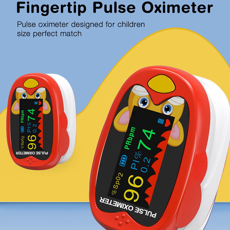 Rechargeable Finger Pulse Oxim - Wearable Baby Monitor recension och pris
