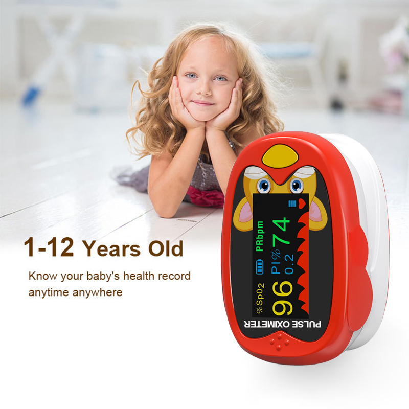 Rechargeable Finger Pulse Oxim - Wearable Baby Monitor recension och pris