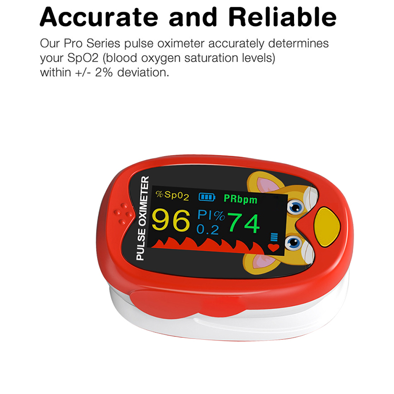 Rechargeable Finger Pulse Oxim - Wearable Baby Monitor recension och pris