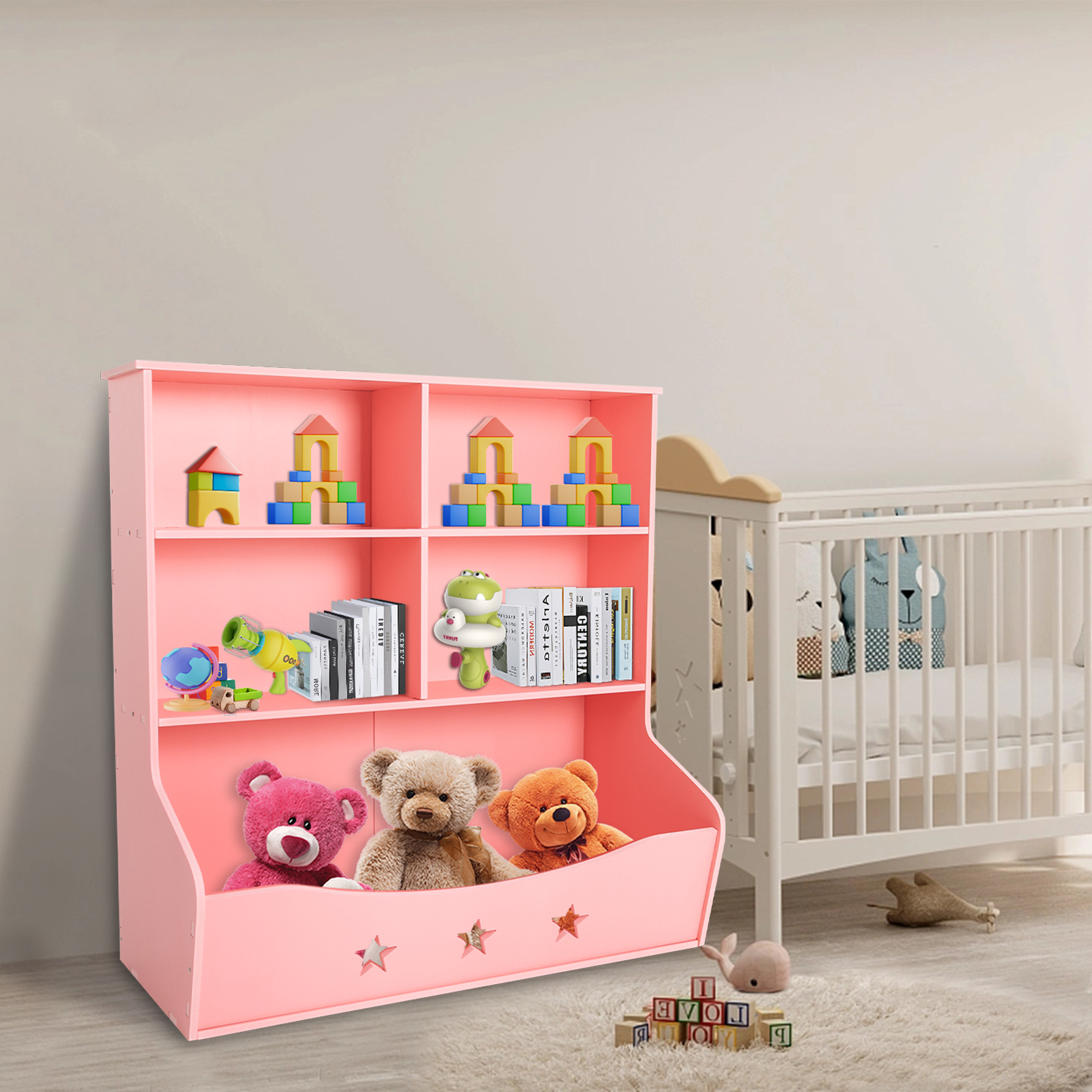 Kids' Storage Organizer 3-Tier - Baby Nursery Items recension och pris