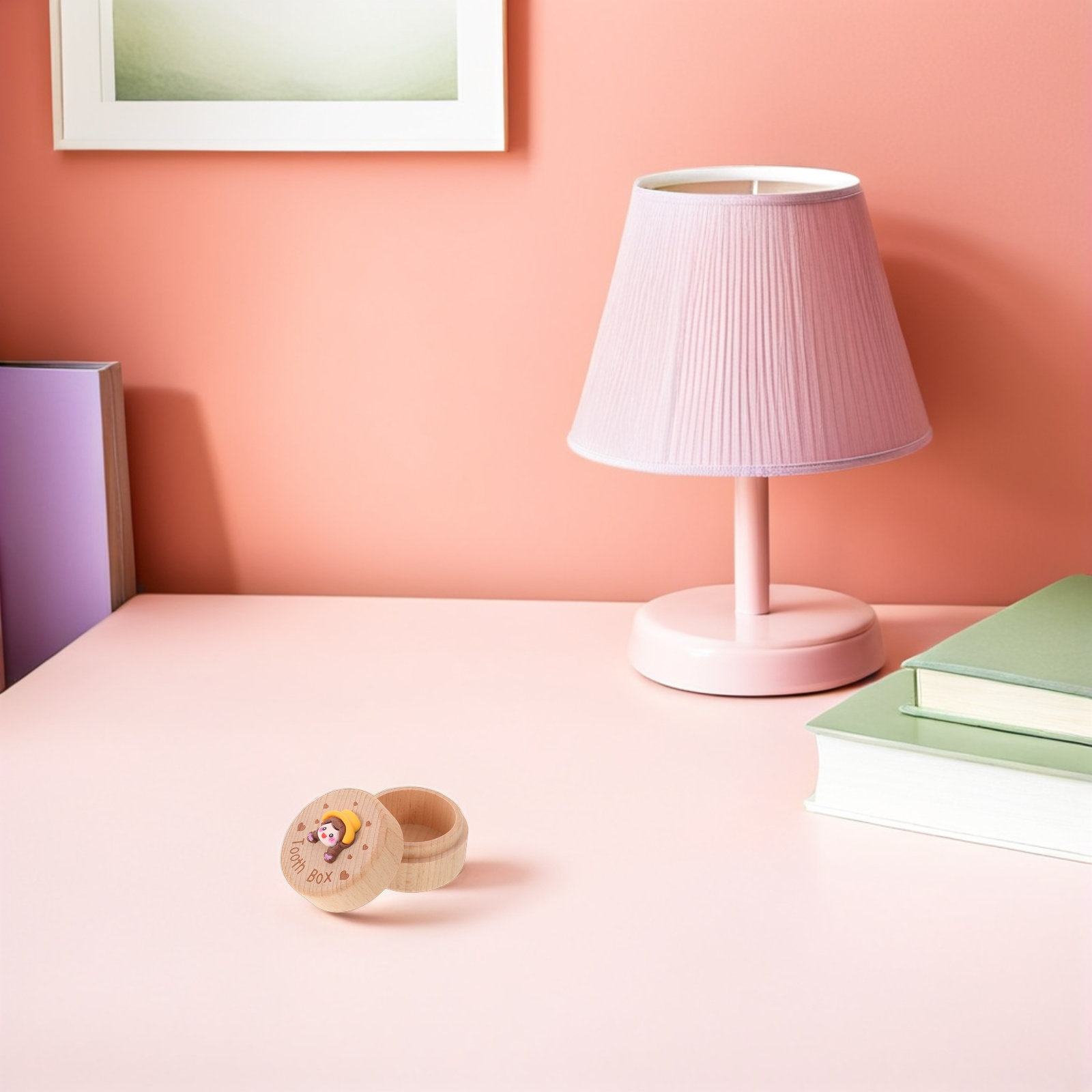 Wooden Baby Teeth Keepsake Box - Baby Keepsake Box recension och pris