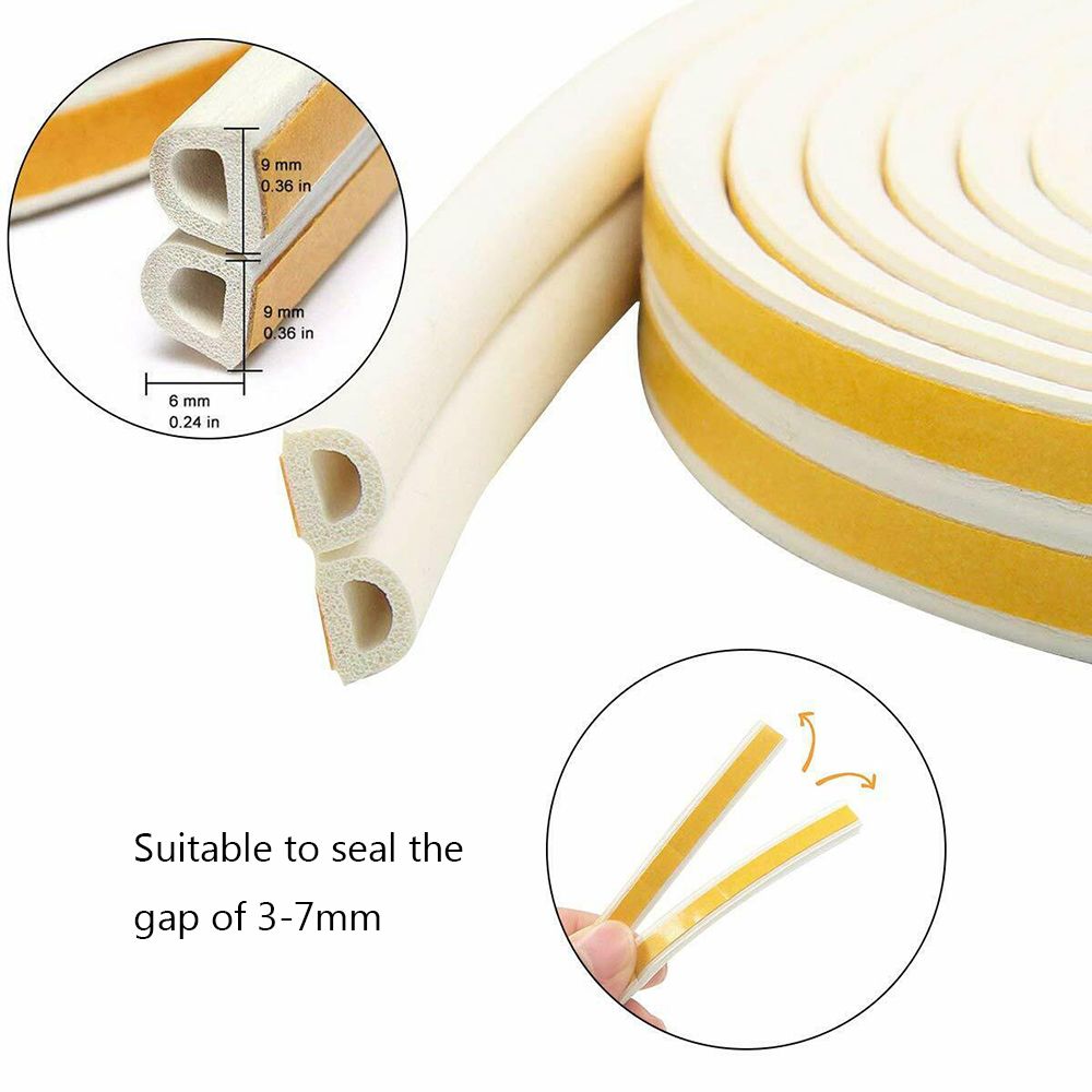 5/10M Self Adhesive Window Doo - Corner Guard Foam recension och pris
