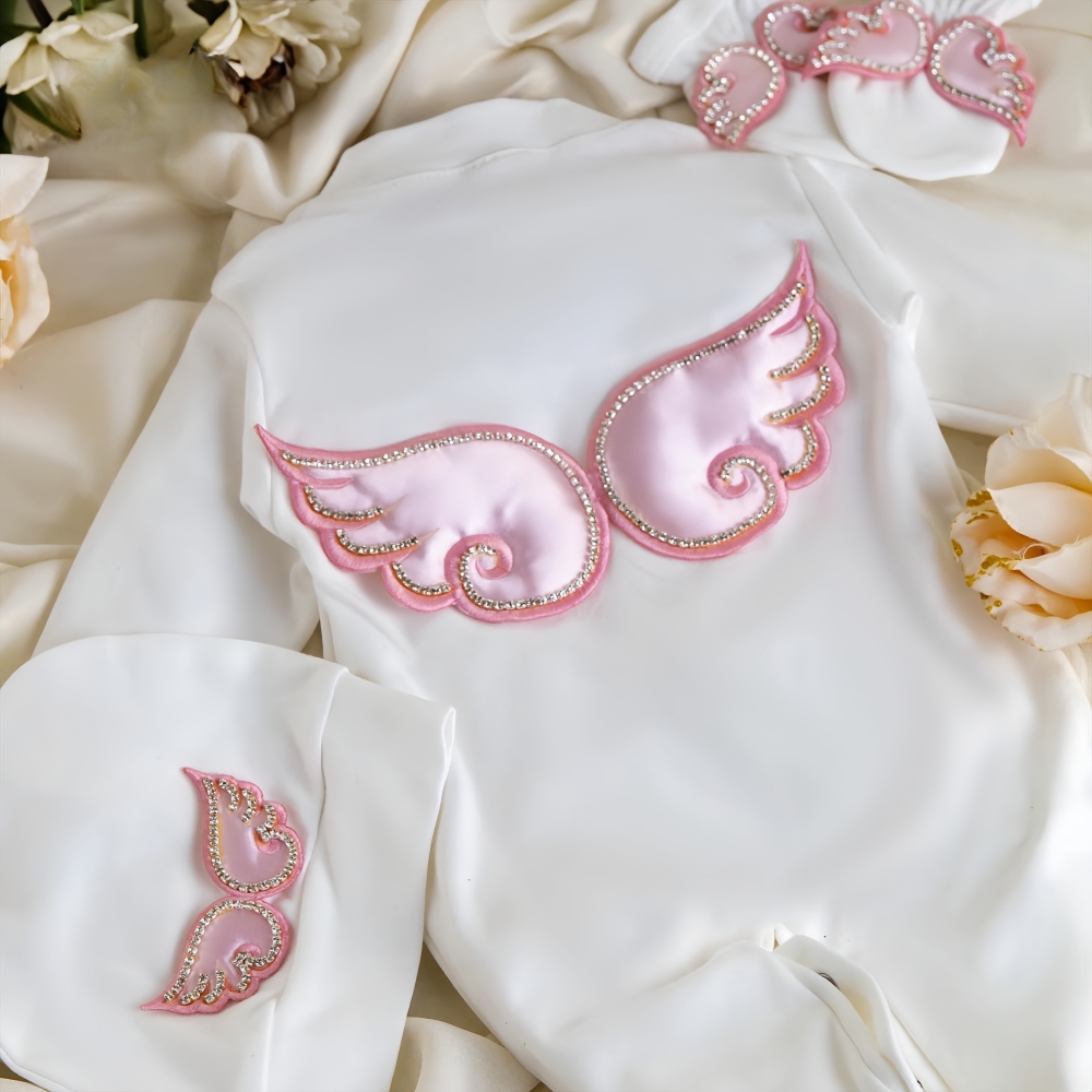 Dollbling 3pcs Embroidery Name - Baby Nursery Outfits recension och pris