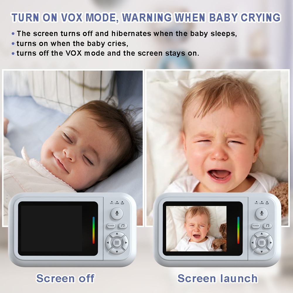 New No WiFi Video Baby Monitor - Wearable Baby Monitor recension och pris