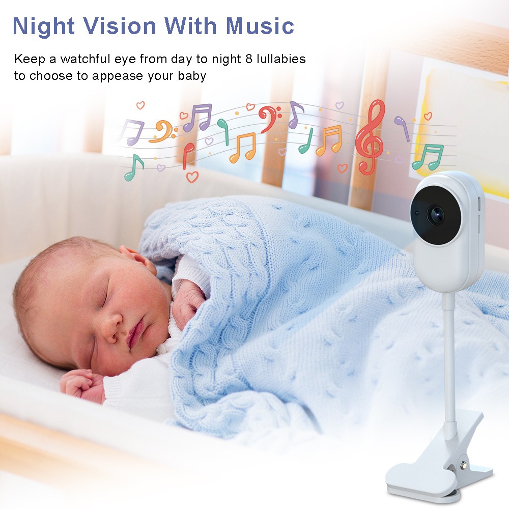 New No WiFi Video Baby Monitor - Wearable Baby Monitor recension och pris