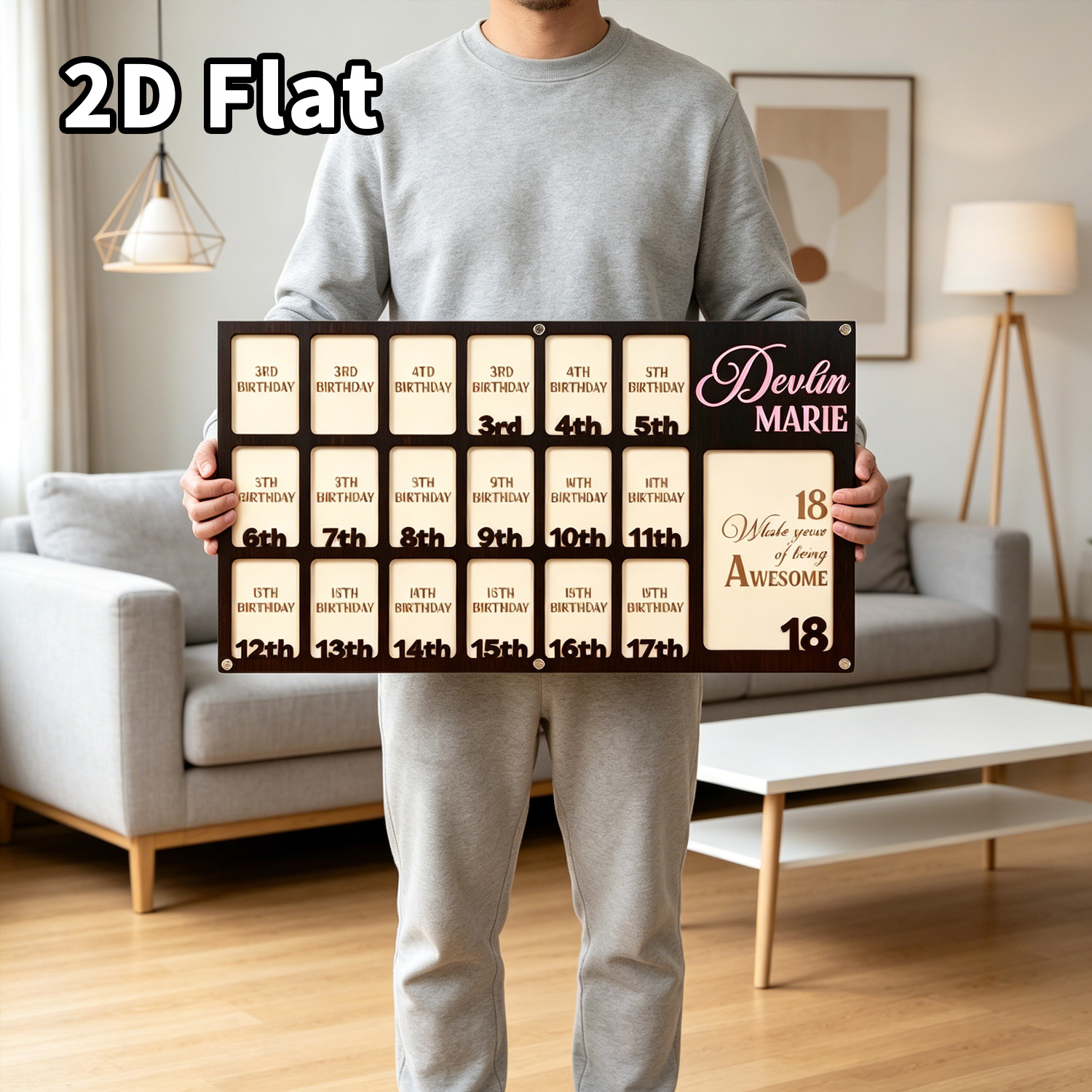 1Pc Custom Grade Photo Frame W - Baby Nursery Usa recension och pris