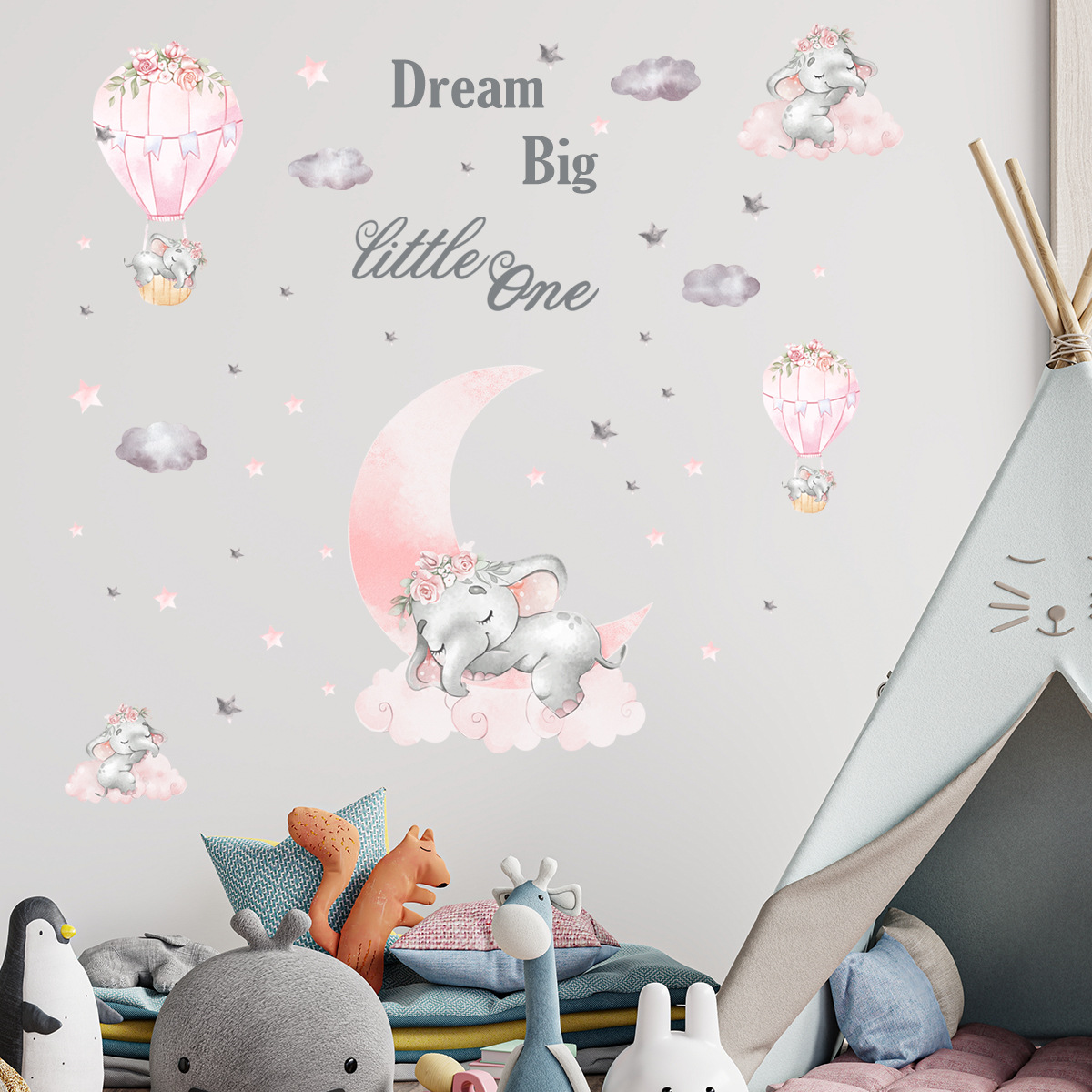 Decoration Wall Sticker PVC Ho - Baby Nursery Sale recension och pris