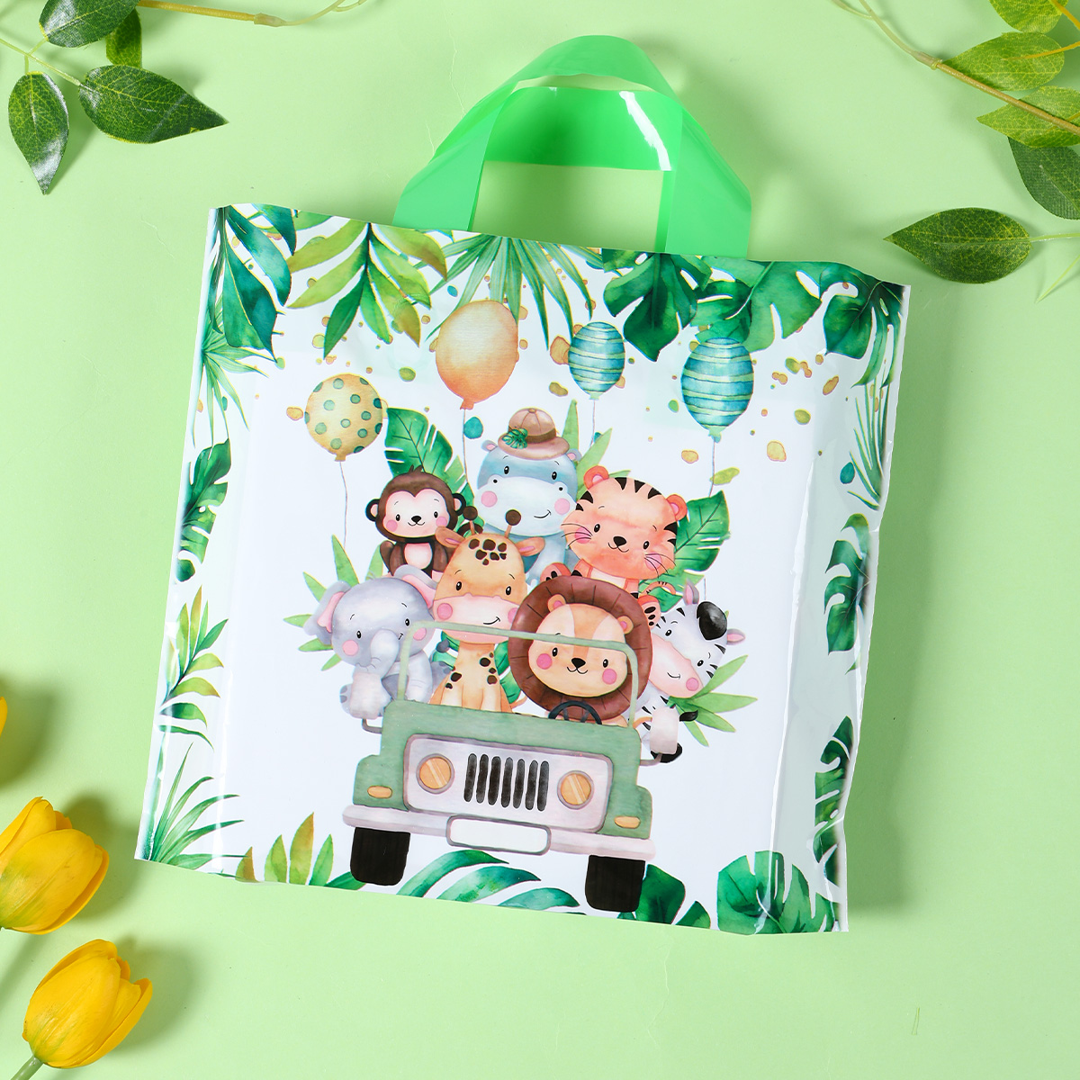 25/50pcs Safari Gift Bags Non  - Baby Nursery Jungle Theme recension och pris