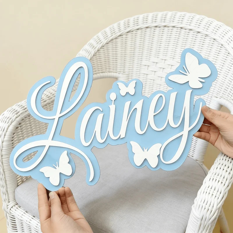 Personalized Baby Name Plaque, - Baby Nursery In recension och pris