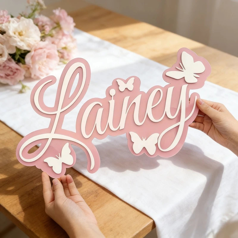 Personalized Baby Name Plaque, - Baby Nursery In recension och pris