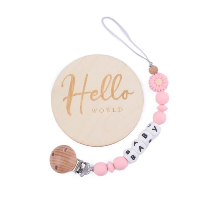 2pcs/set Personalized Name Sun - Milestone Card Set recension och pris