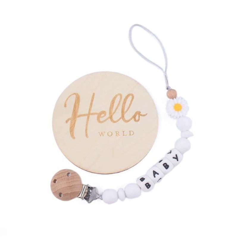 2pcs/set Personalized Name Sun - Milestone Card Set recension och pris