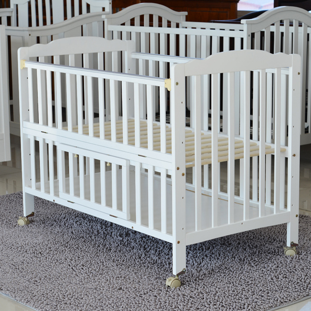 4 Pcs Silent Locking Crib Cast - Baby Nursery Furniture Sets recension och pris