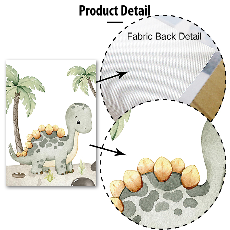 6 types Neutral Dinosaur Canva - Baby Nursery Tree recension och pris