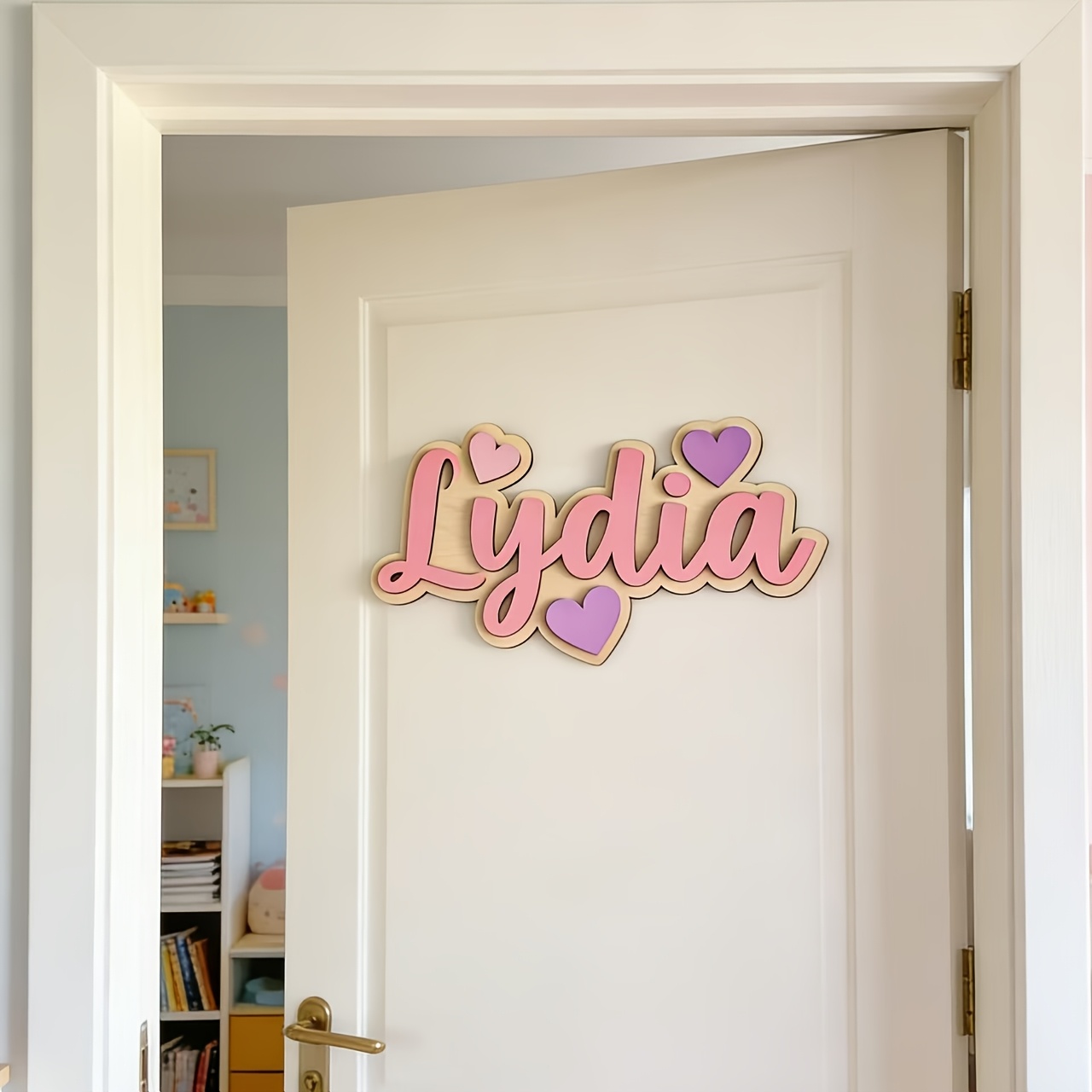 Personalized Gradient Heart Na - Baby Nursery Usa recension och pris