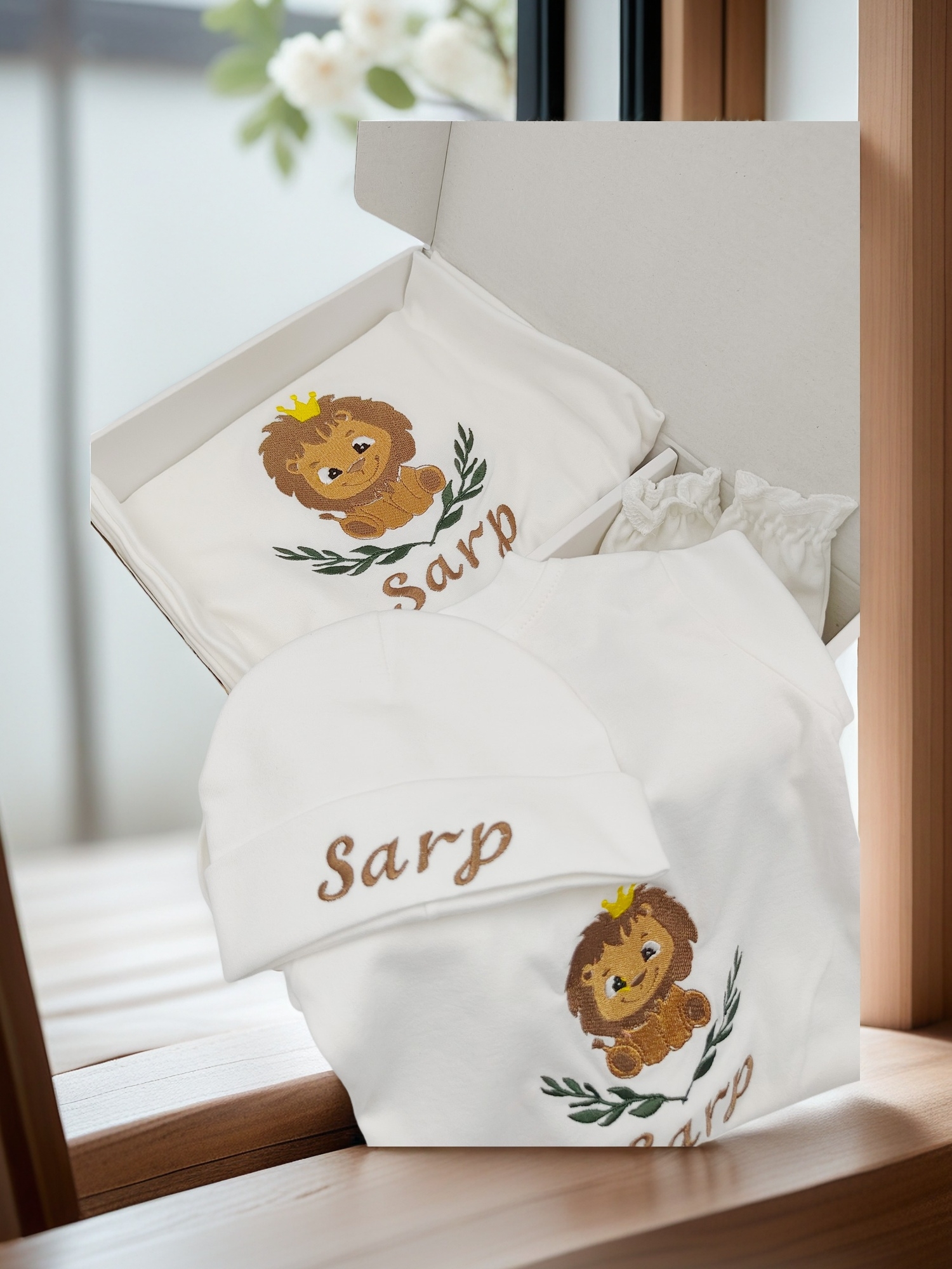 4pcs Newborn Baby Outfit Set E - Baby Nursery Outfits recension och pris